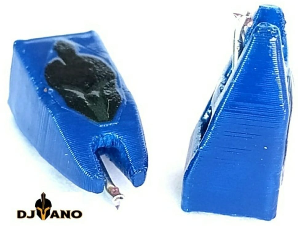 Agulha Ortofon MK1 Azul Royal Adesivada - Imagem 2